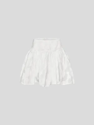 Mini Pleated A-Line Skirts