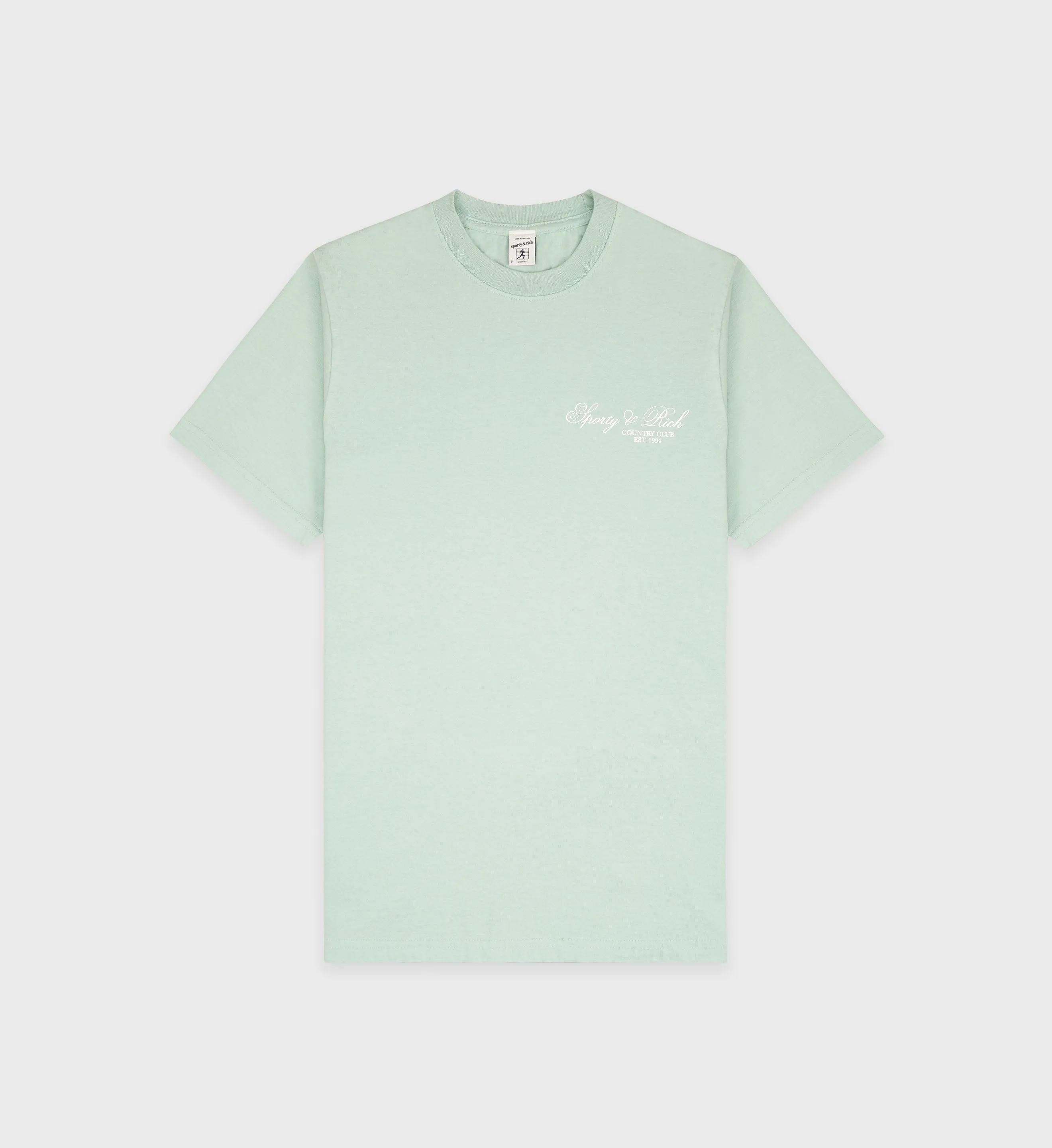 Villa T-Shirt - Jade/White